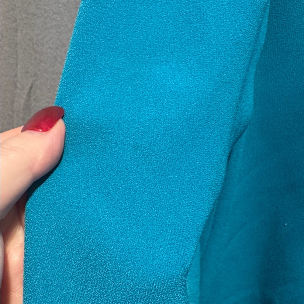Trina Turk Vibrant Blue Blouse - Picture 4 of 5